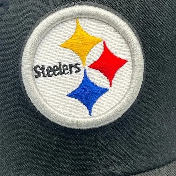 Pittsburgh Steelers New Era hat/ball Size S/M. Elastic - Picture 14 of 16